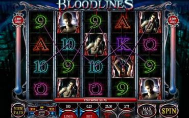 Bloodlines slot (Canada)