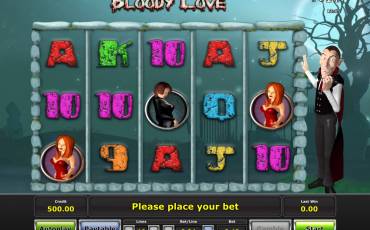 Bloody Love slot (Canada)