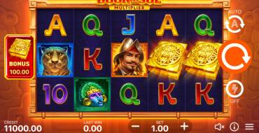 Book del Sol: Multiplier: Slot machine