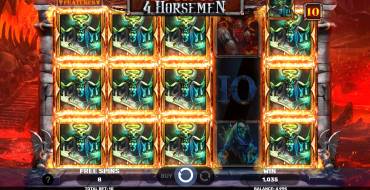 Book Of 4 Horseman: Free spins