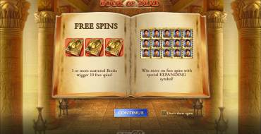 Book of Dead: Free Spins