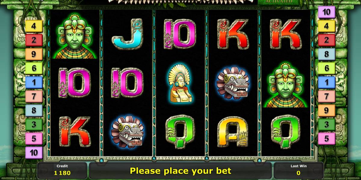 Book of Maya slot (Canada)