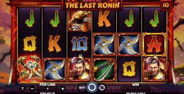 Book Of The Last Ronin: Slot machine