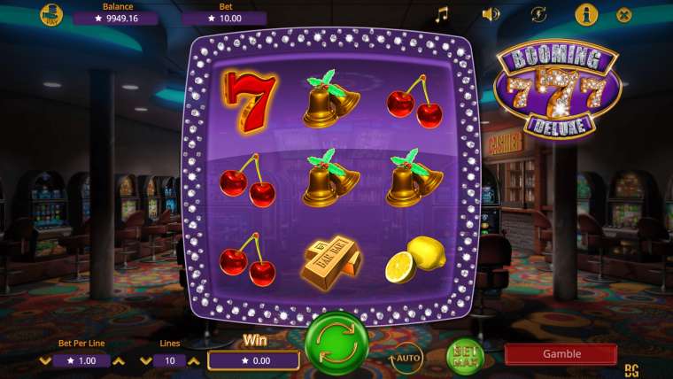 Play Booming 777 Deluxe slot CA