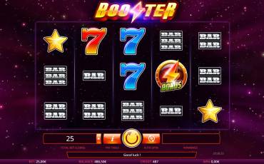 Booster slot