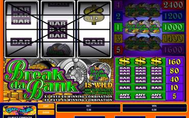 Break da Bank slot (Canada)