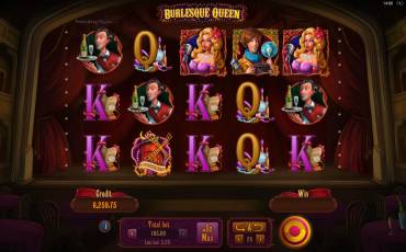 Burlesque Queen slot (Canada)