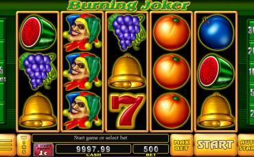 Burning Joker slot (Canada)