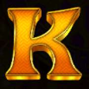K symbol in 5 Lions Megaways slot