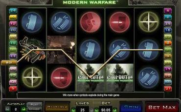 Call of Duty 4: Modern Warfare slot (Canada)