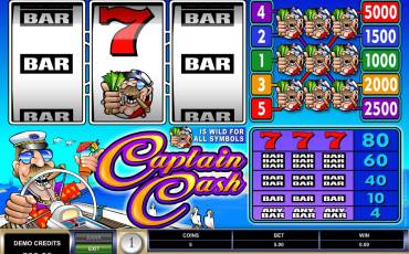 Captain Cash  slot (Canada)