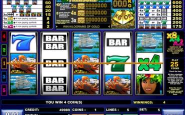 Caribbean Treasure slot (Canada)