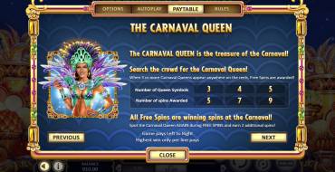 Carnaval Forever: Free Spins