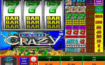 Cash Crazy slot (Canada)