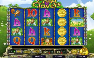 Cash N Clovers slot (Canada)