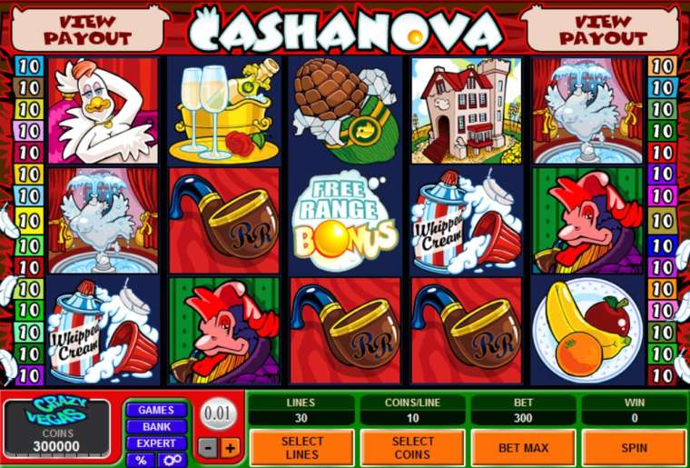 Play Cashanova slot CA