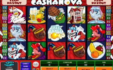 Cashanova slot (Canada)