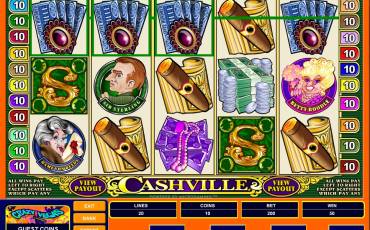 Cashville slot (Canada)