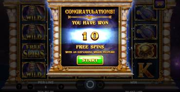 Celestial Conquest: Free spins