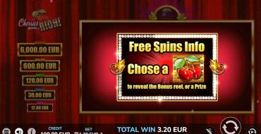 Cherries Gone Rich: Free spins