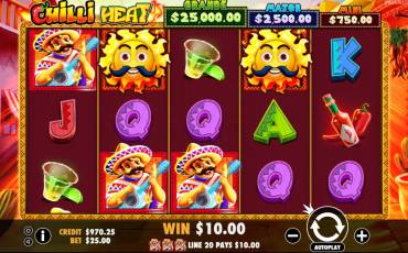 Chilli Heat slot (Canada)