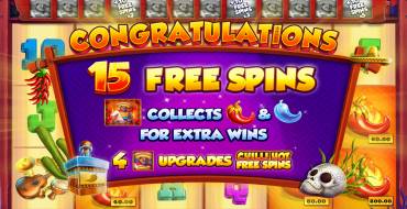 Chilli Picante Megaways: Free spins and/or respins