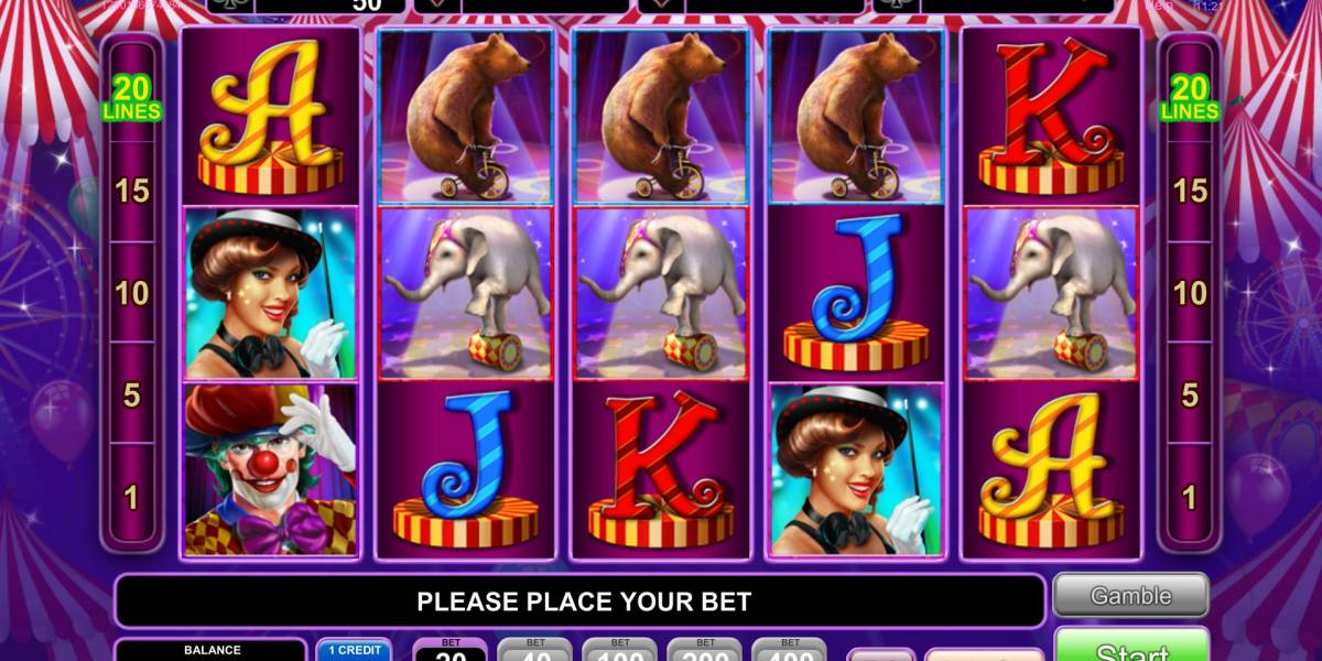 Circus Brilliant  slot (Canada)