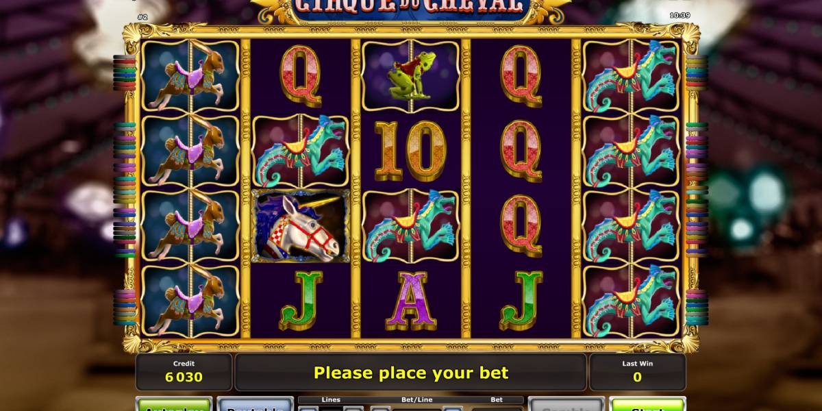 Cirque du Cheval slot (Canada)