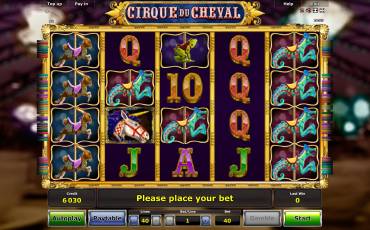 Cirque du Cheval slot (Canada)