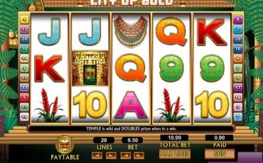 City of Gold slot (Canada)