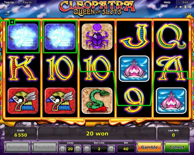 Play Cleopatra – Queen of Slots slot CA