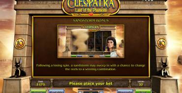 Cleopatra: Last of the Pharaohs: Бонус