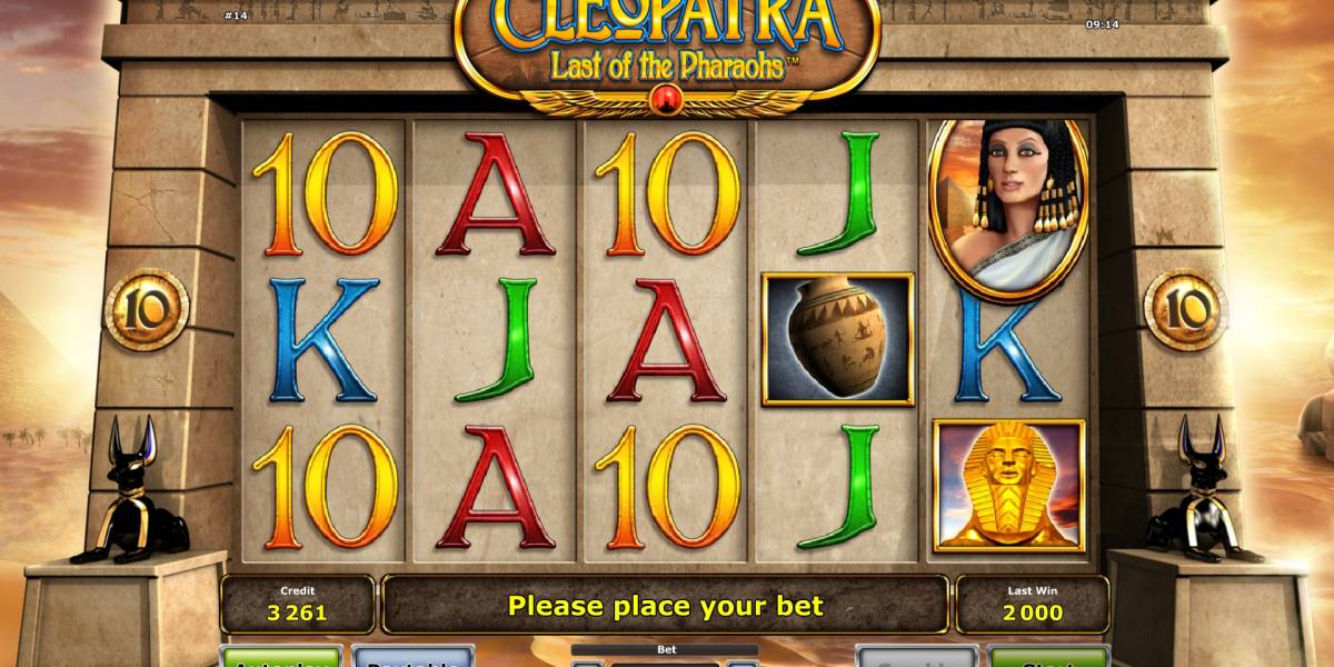 Cleopatra: Last of the Pharaohs slot (Canada)