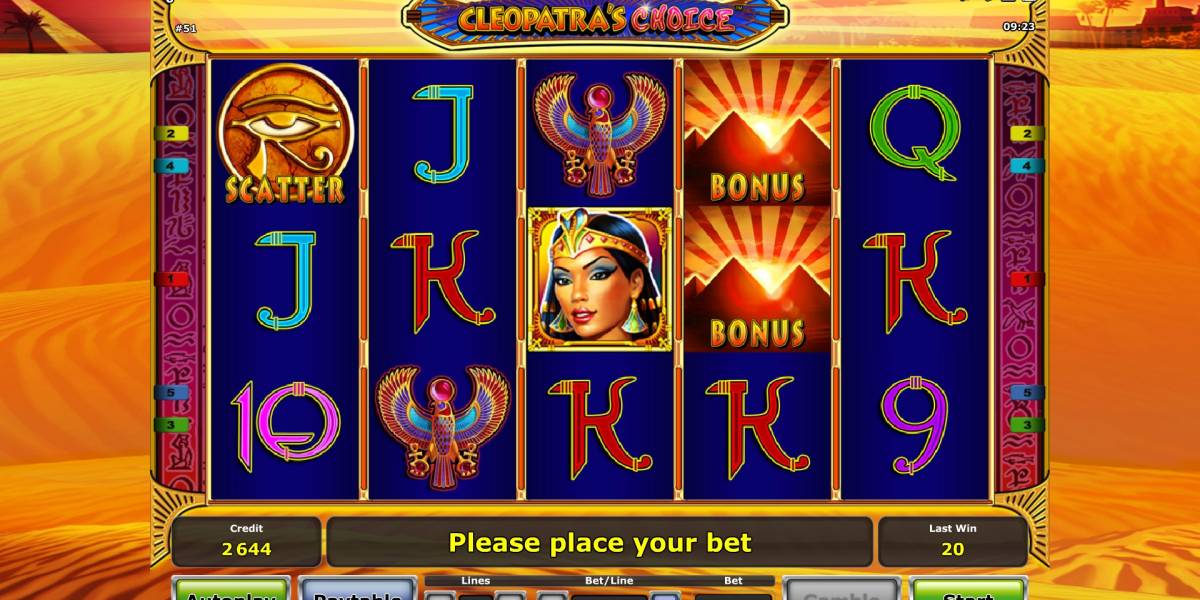 Cleopatra’s Choice slot (Canada)