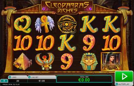 Cleopatra’s Riches by Blueprint Gaming CA