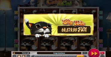 Colin the Cat: Winnings