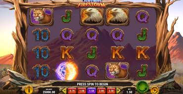 Colt Lightning Firestorm: Slot machine