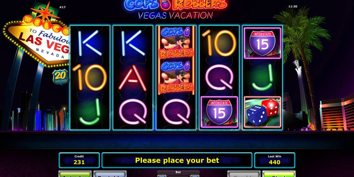 Cops ‘n’ Robbers: Vegas Vacation slot (Canada)