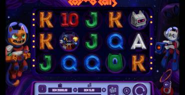 Cosmo Cats: Slot machine