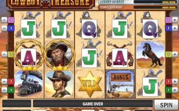 Cowboy Treasure slot (Canada)