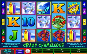 Crazy Chameleons slot (Canada)