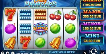 Crazy Diamonds: Slot machine