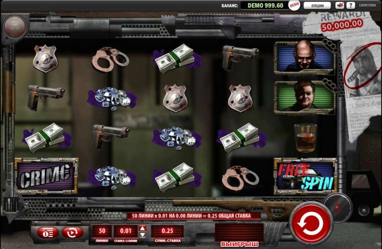 Play Crime Pays slot CA