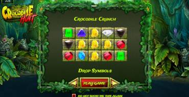 Crocodile Hunt: Slot machine