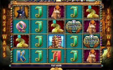 Crown of Egypt slot (Canada)