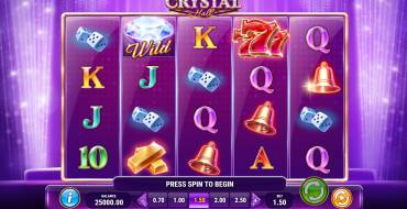 Crystal Hall: Slot machine