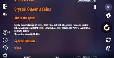 Crystal Queen’s Coins: Rules