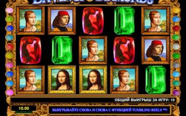 Da Vinci Diamonds slot (Canada)