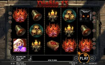 Diablo 13 slot (Canada)