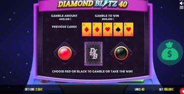 Diamond Blitz 40: Risk game